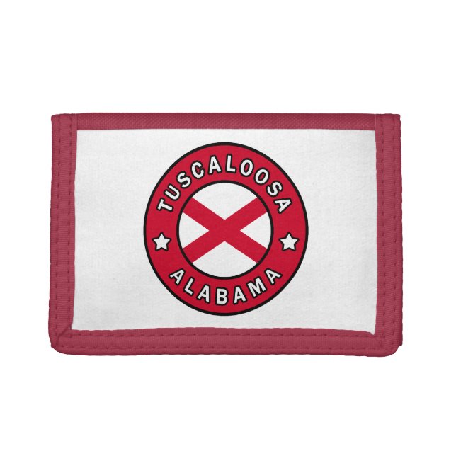 Tuscaloosa Alabama Trifold Wallet (Front)