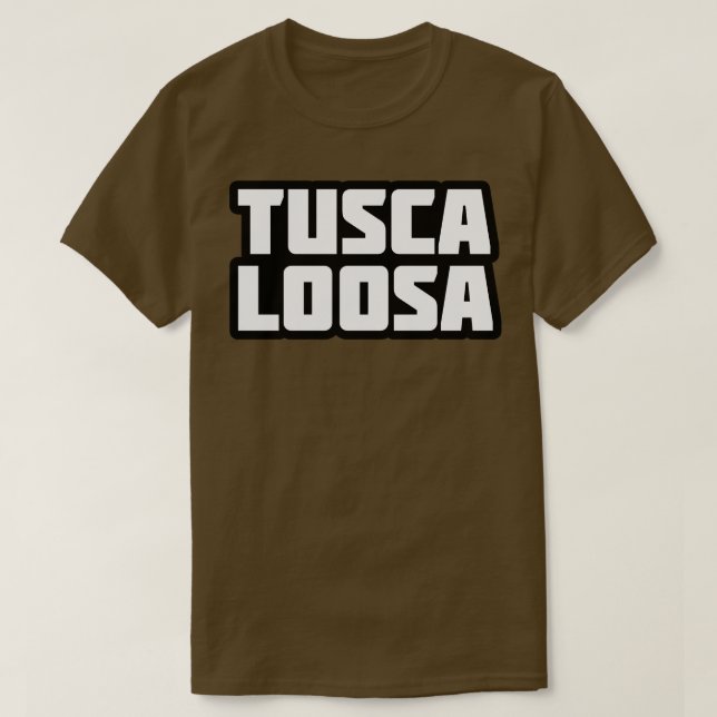 Tuscaloosa Alabama USA TShirt (Design Front)