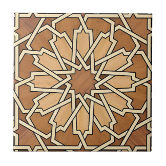 tuscan black gold flower circle tiles