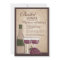 Tuscan Bridal Shower Wine Themed Invitation