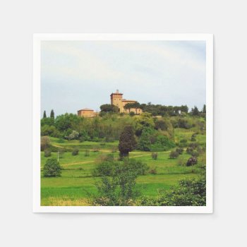 Tuscan Countryside Paper Napkins by efhenneke at Zazzle