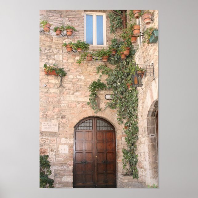 Tuscan Door Poster (Front)