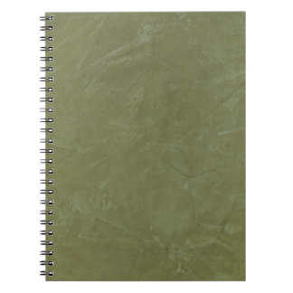 Tuscan Green Faux Finish Notebook