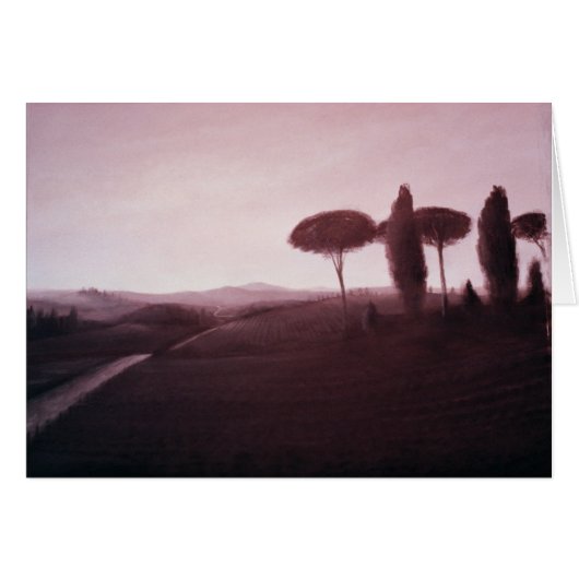 Tuscan Landscape 1992 Cards (Front Horizontal)