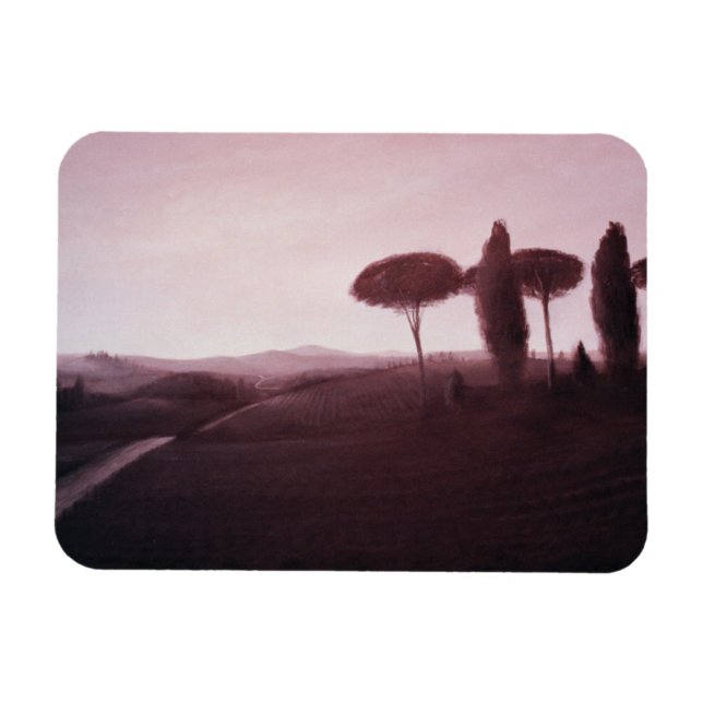Tuscan Landscape 1992 Magnet (Horizontal)