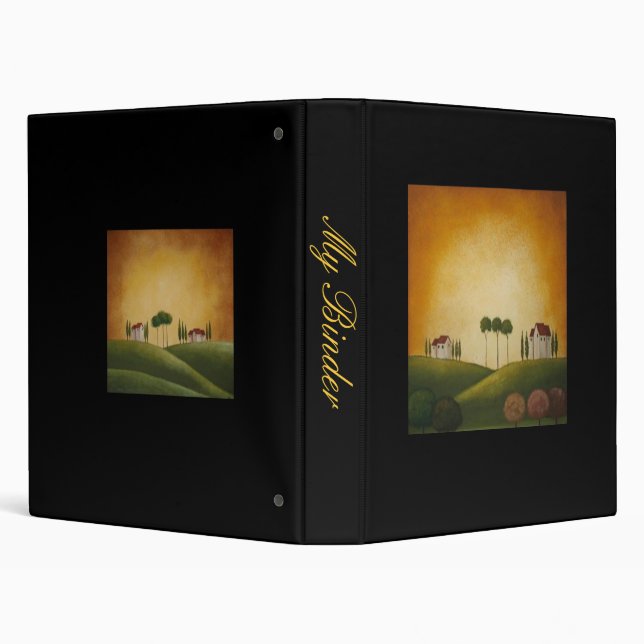 Tuscan Landscape Binder (Background)