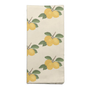 Tuscan Lemon Grove Lemon Branch Cloth Napkins