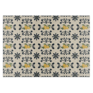 Tuscan Lemon Grove Lemon Branch Decorative Cutting Board