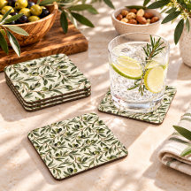 Tuscan Mediterranean Olive Grove Pattern