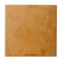 Tuscan Orange Venetian Plaster Ceramic Tile