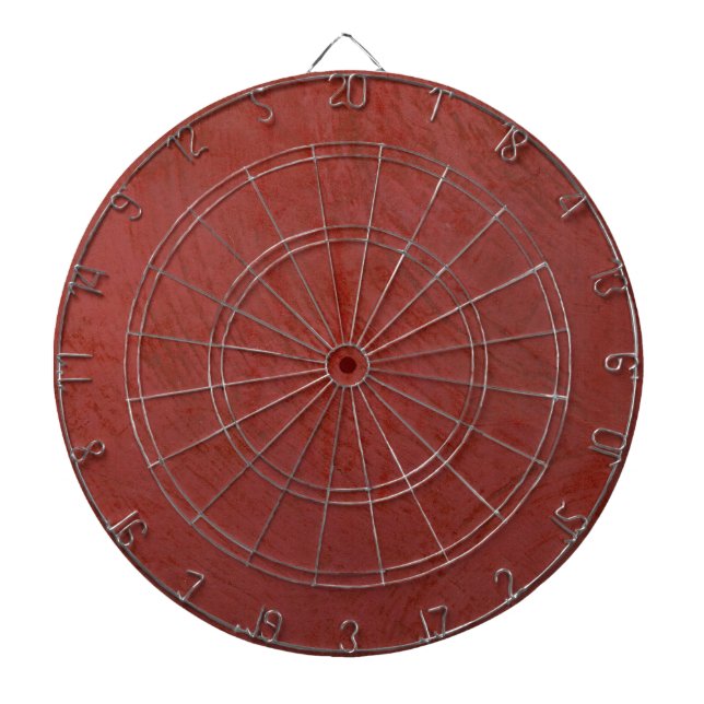 Tuscan Red Dart Board (Front)