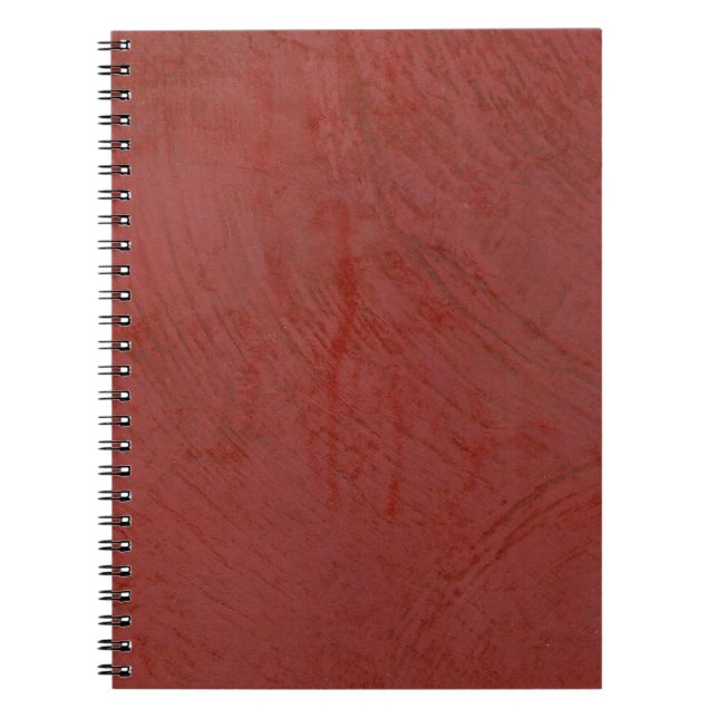 Tuscan Red Faux Finish Notebook (Front)