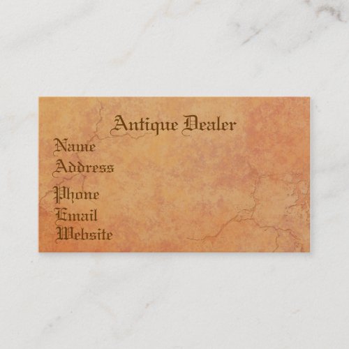 Tuscan Ruins Profile Card Business Card