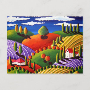 Tuscan Scene Postcard