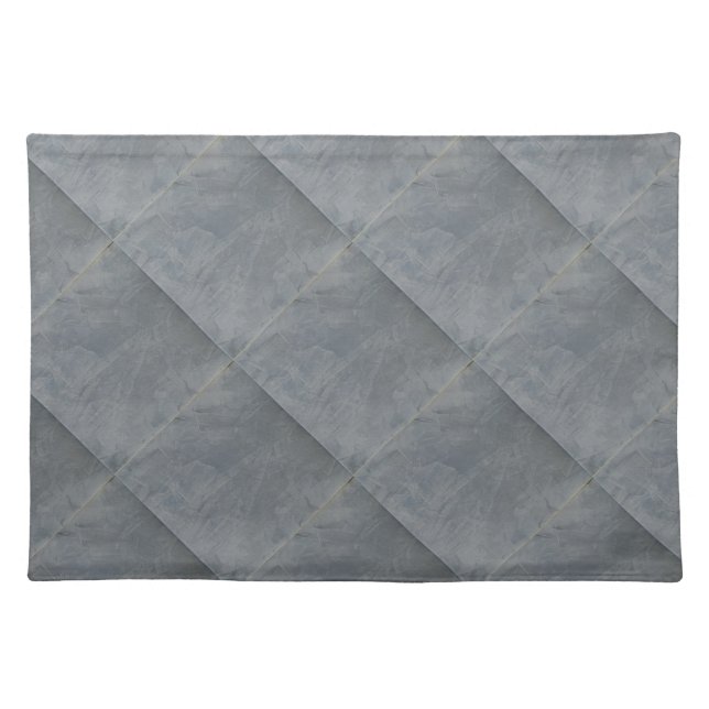 Tuscan Slate Faux Finish Cloth Placemat (Front)