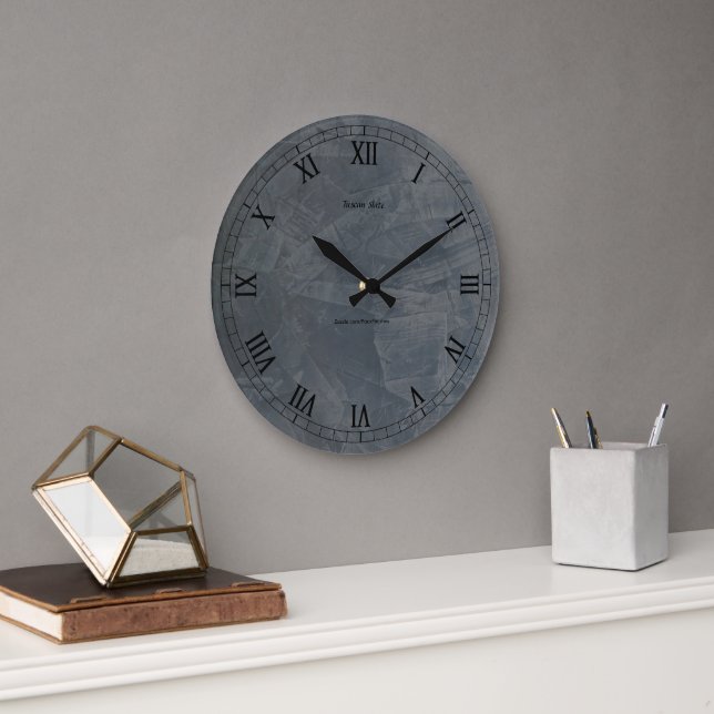Tuscan Slate #Pinterest Wall Clock (Office)