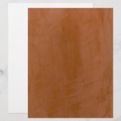 Tuscan Tangerine Faux Finish (Front/Back)