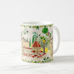 Tuscan,Tuscany,Italy,olives,lemons, Coffee Mug