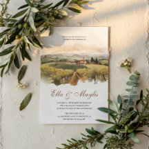 Tuscan Vineyard Wedding | Italian Countryside