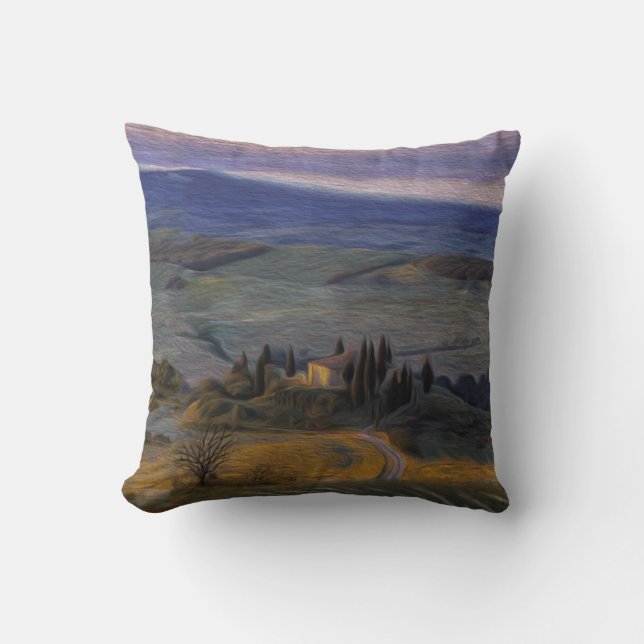 "Tuscanesque" Throw Pillow (Front)