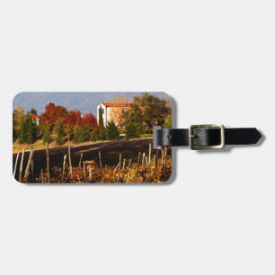Tuscany Autumn Landscape Luggage Tag