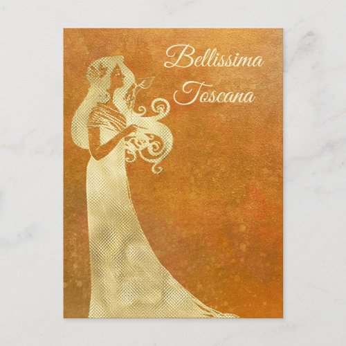  Tuscany Bellissima Toscana  Italian Language Postcard