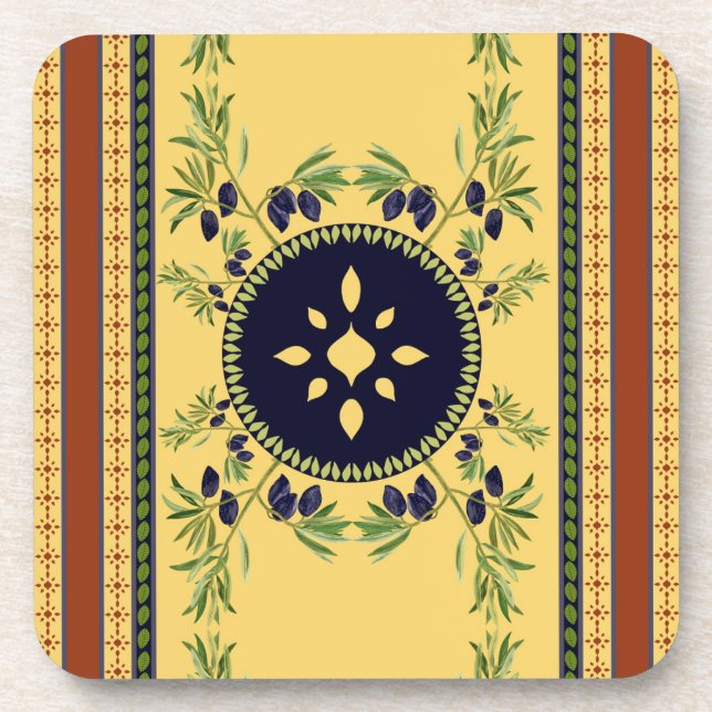 Tuscany Beverage Coaster (Front)