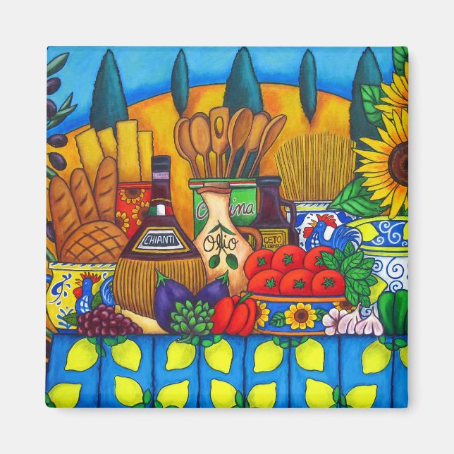 Tuscany Delights Magnet (Front)