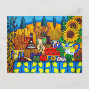 Tuscany Delights Post Card