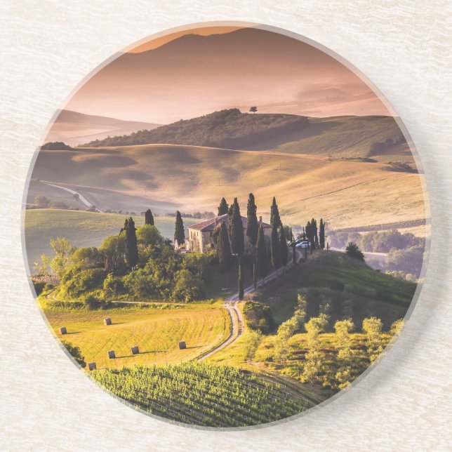 Tuscany Drink Coaster (Front)