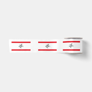 Tuscany flag (Italian region) Satin Ribbon