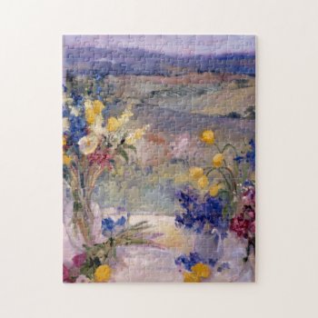 Tuscany Floral Jigsaw Puzzle by AuraEditions at Zazzle