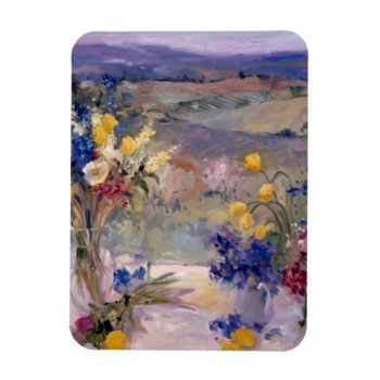 Tuscany Floral Magnet by AuraEditions at Zazzle