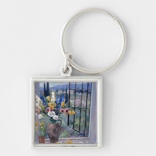 Tuscany Hillside II Keychain