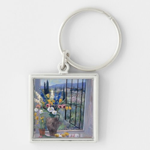 Tuscany Hillside II Keychain