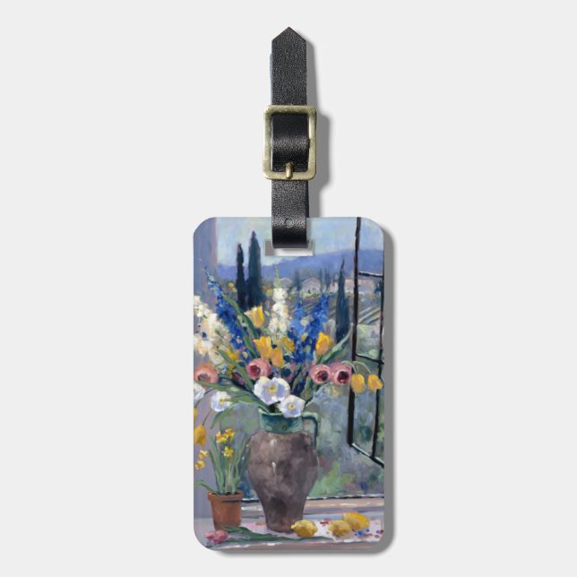 Tuscany Hillside II Luggage Tag (Front Vertical)