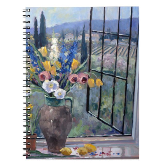 Tuscany Hillside II Notebook (Front)