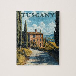 Tuscany, Idyllic Italian Countryside  Jigsaw Puzzle