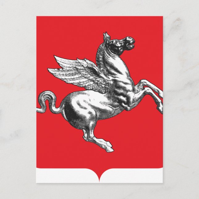 Tuscany (Italy) Coat of Arms Postcard (Front)