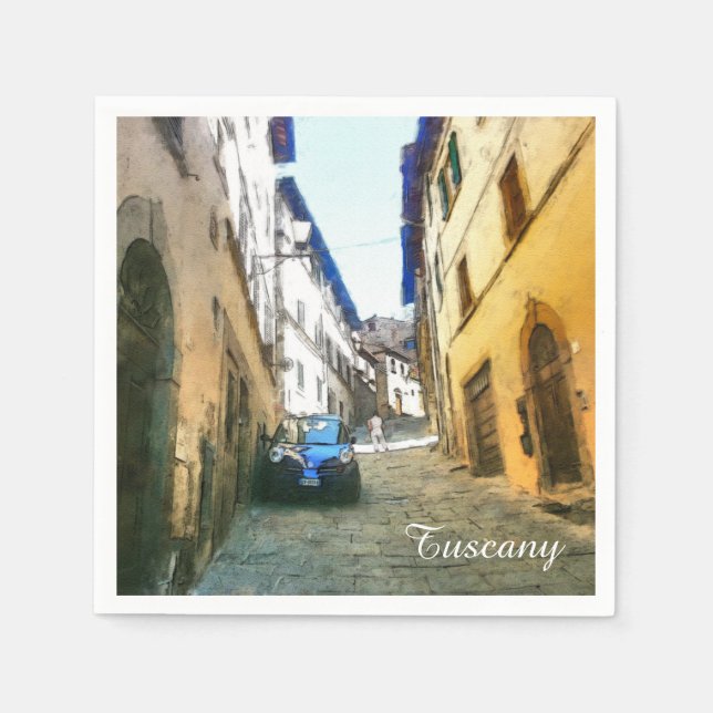 Tuscany. Italy. Cortona. Napkins (Front)