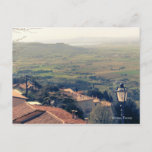 Tuscany. Italy. Cortona Postcard