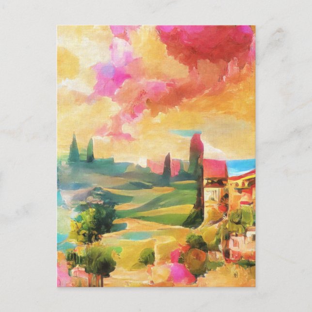 Tuscany Italy Europe Postcard (Front)