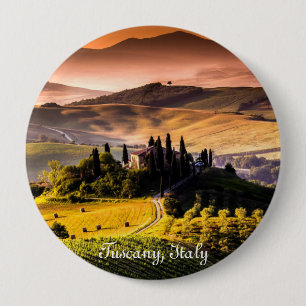 Tuscany, Italy - landscape photograph Button