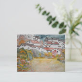 Tuscany Italy landscape watercolor painting (Standing Front)