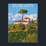 Tuscany, Italy Vintage Travel Postcard<br><div class="desc">Tuscany,  Italy Vintage Travel Postcard</div>