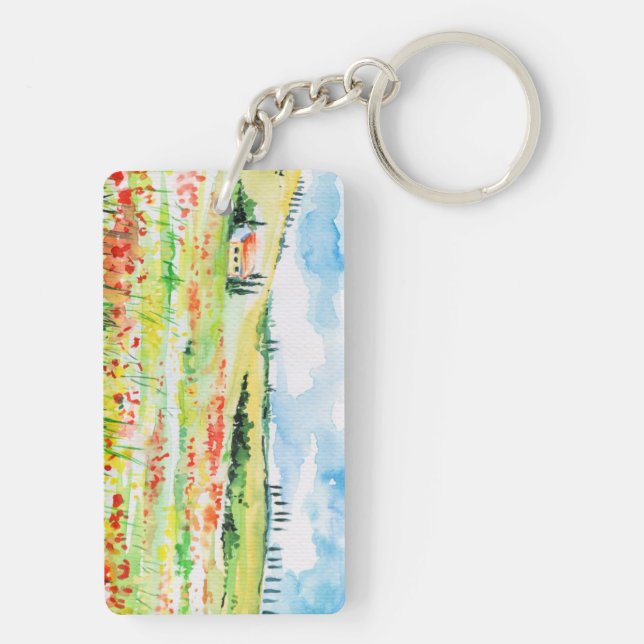 Tuscany Keychain (Back)