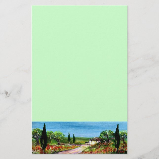 TUSCANY LANDSCAPE 4 STATIONERY (Front)