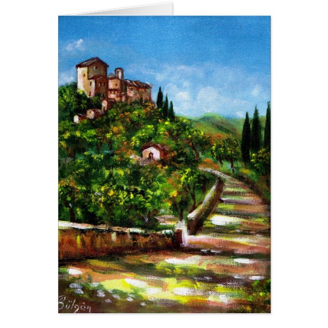 TUSCANY LANDSCAPE CARDS (Front)