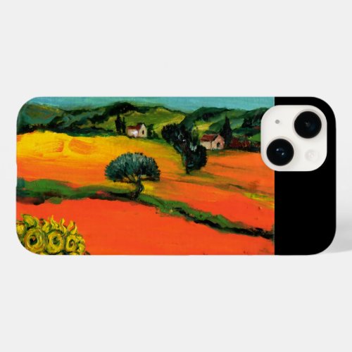TUSCANY LANDSCAPE WITH SUNFLOWERS Case_Mate iPhone 14 CASE