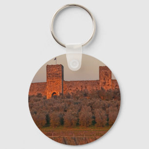 Tuscany - Monteriggioni Keychain